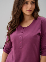 Лонгслив ЛНк-005/бордо