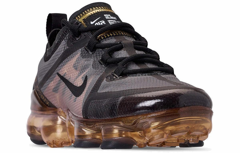 Кроссовки Nike Vapormax 2019 Black Metallic Gold