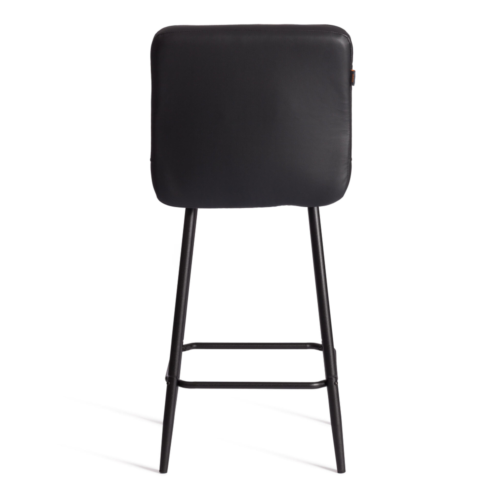 Полубарный стул  Medeo/Медео экокожа , черный, 42х56х102 см