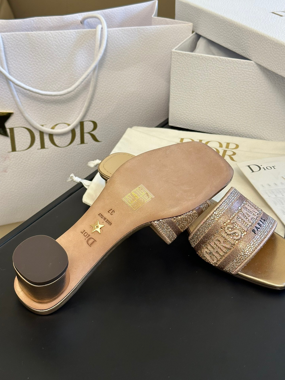 Christian Dior Dway Heeled Slide