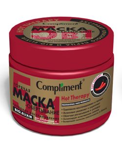 Compliment HOT THERAPY Горячая маска-обертывание глубокое восстановление для ослабленных и поврежденных волос