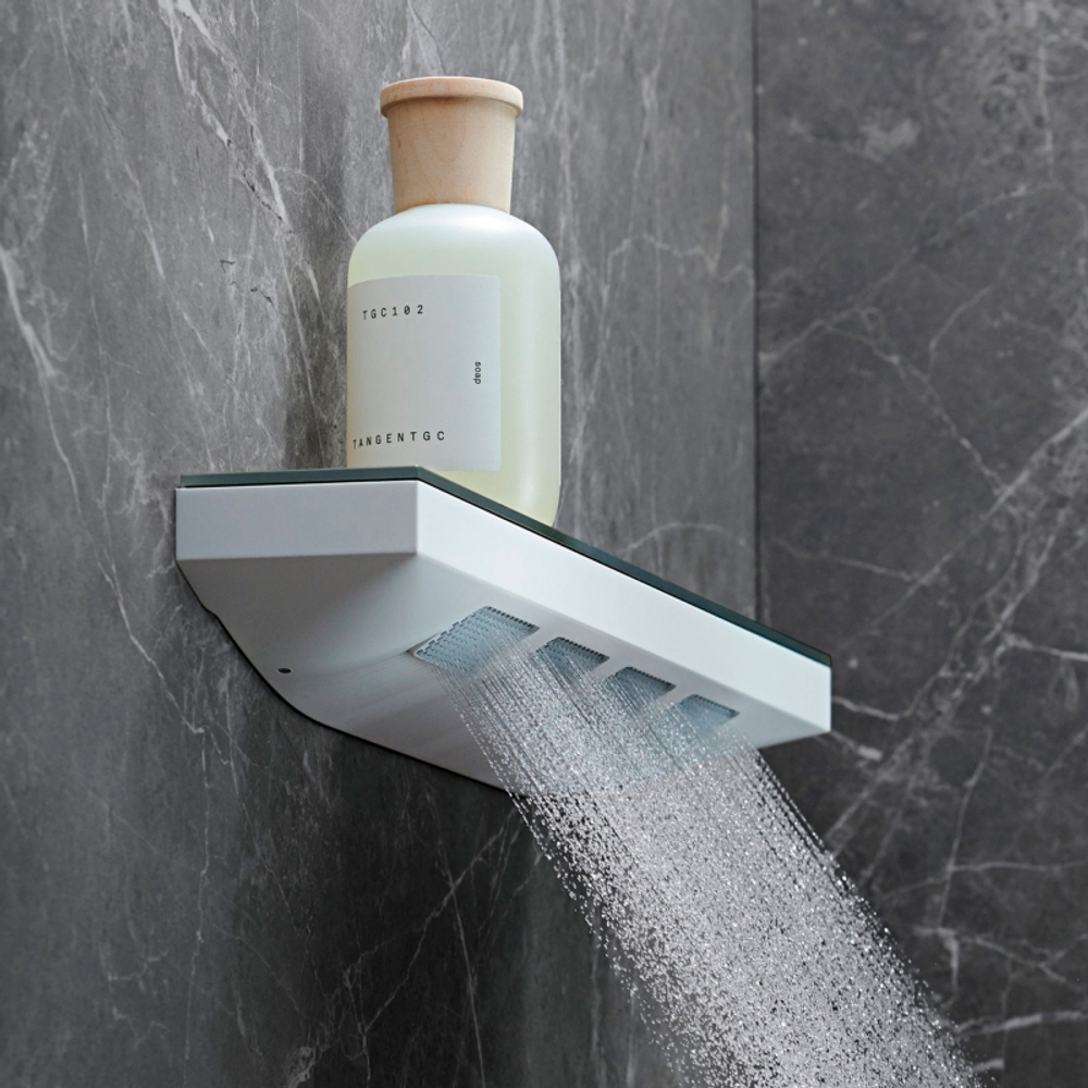 Боковой душ Hansgrohe Rainfinity 26243000 с полкой хром