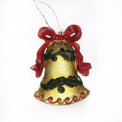 Колокольчик винтажный, ёлочное украшение [Арт.FD060029]