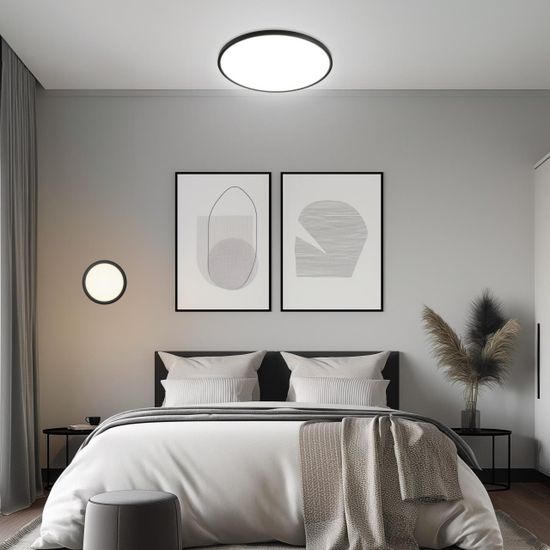 CL738501V Бейсик Черный Св-к Накл. LED 50W*Мульти