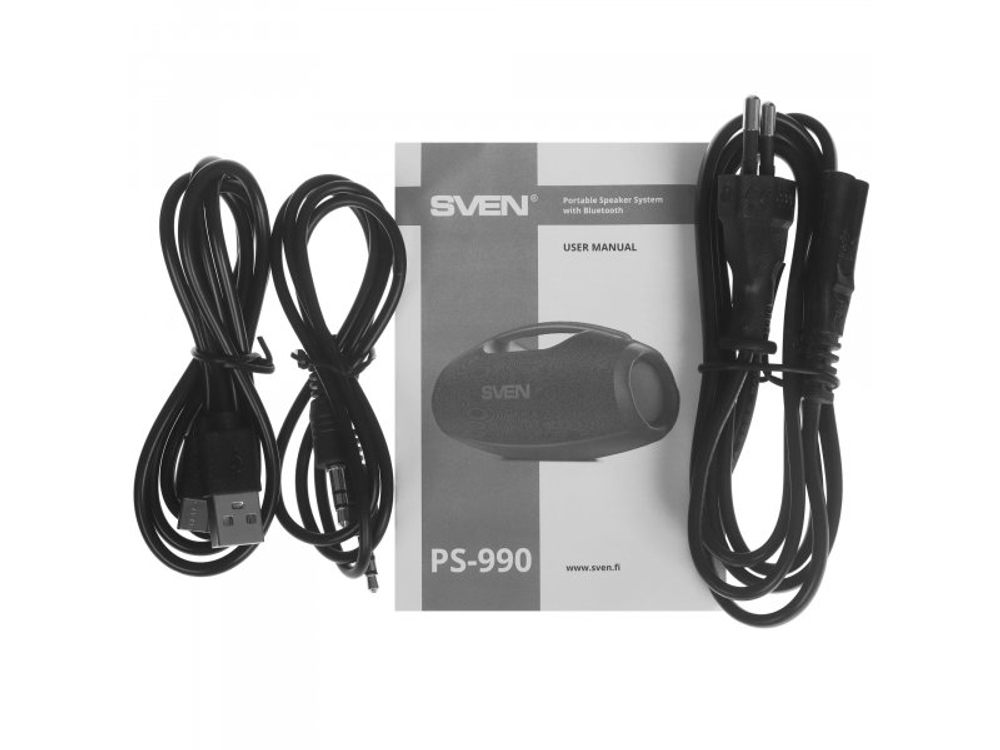 Портативная акустика Sven АС PS-990 черный [sv-022891]