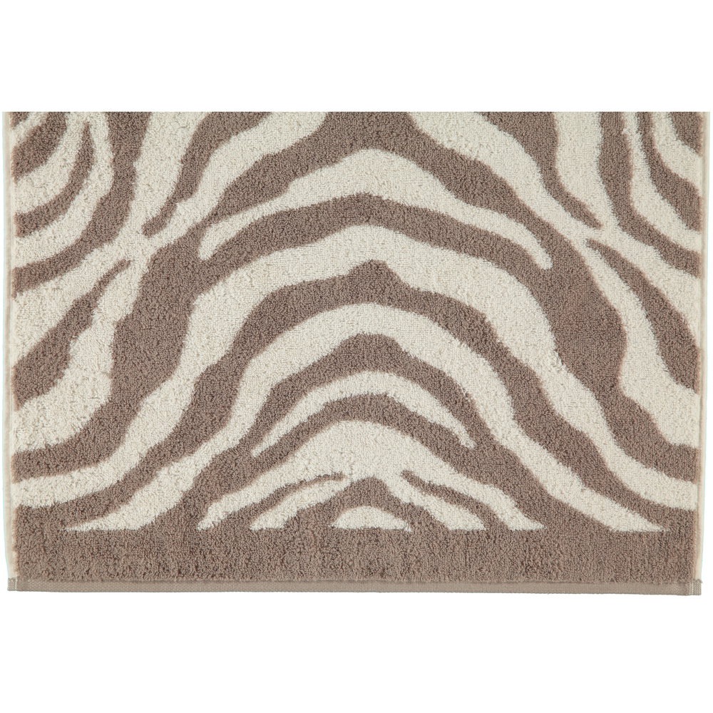 Полотенце махровое 80х150 Cawo Zebra 562 бежевое Германия фрагмент