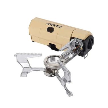 Плита газовая портативная (2600Вт, расход газа 120г/ч) Forsage F-BDZ-155-A (beige)khaki