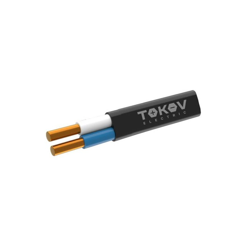 Кабель TOKOV ELECTRIC ВВГ-Пнг(А)-LS 2х2.5 ОК (N) 0.66кВ (м) УТ000028386