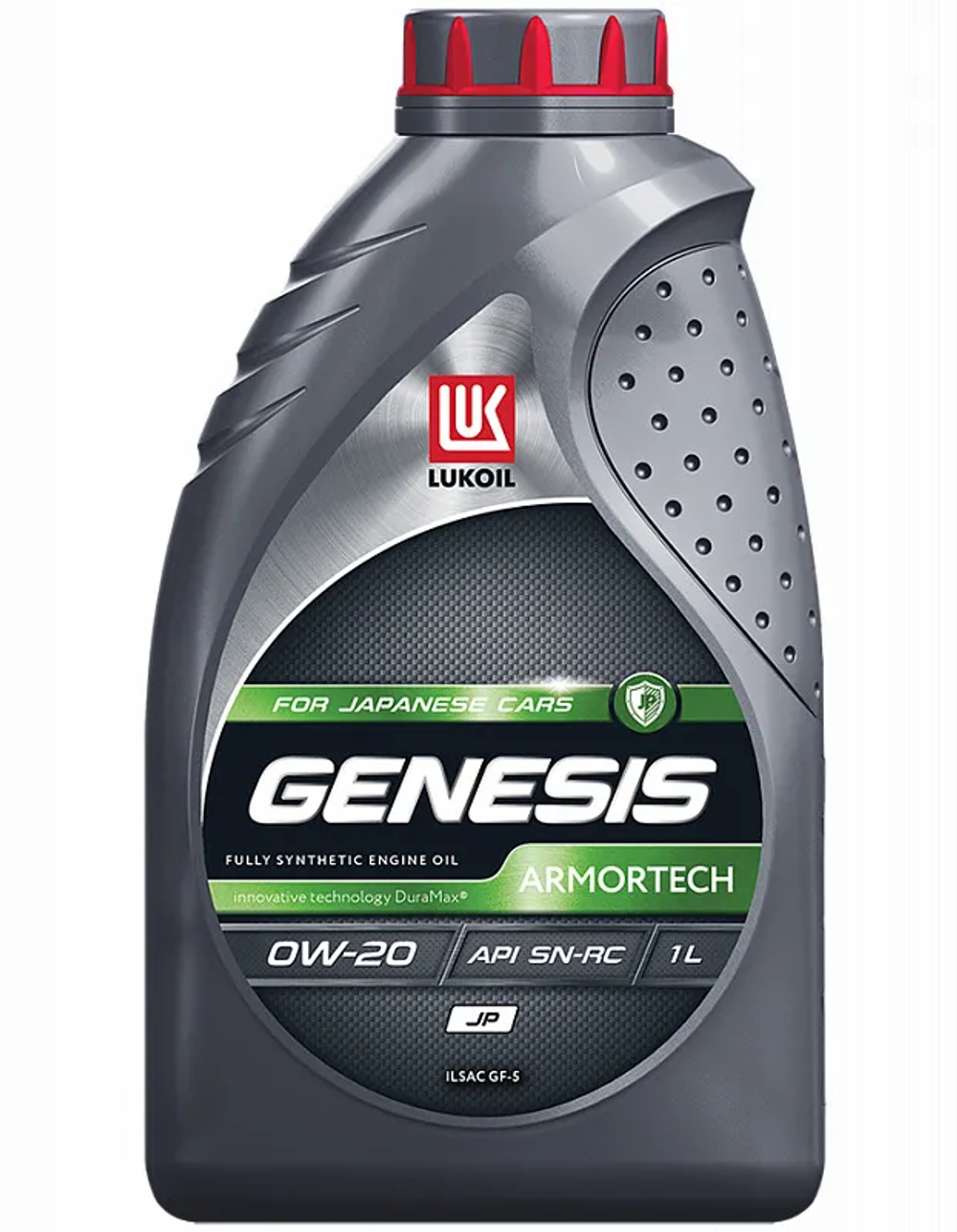 Моторное масло Лукойл Genesis Armortech JP 0W-20, синтетическое, 1 л