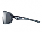 Спортивные очки 720armour Flash / Matte Black w/ Glossy Black Temple / Polarized Smoke / Cylinder Lens