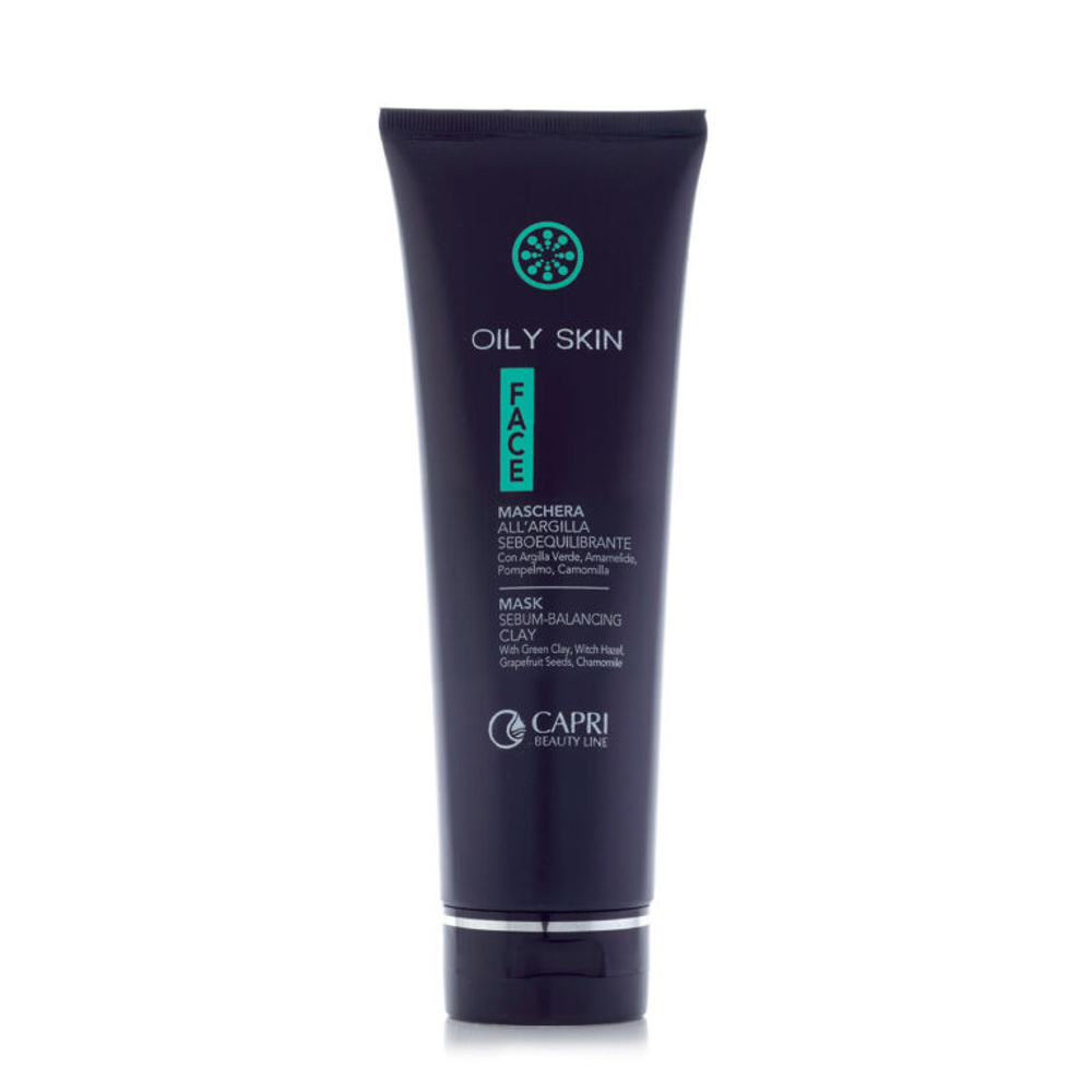 Маска, регулирующая уровень жирности c зеленой глиной, OILY SKIN