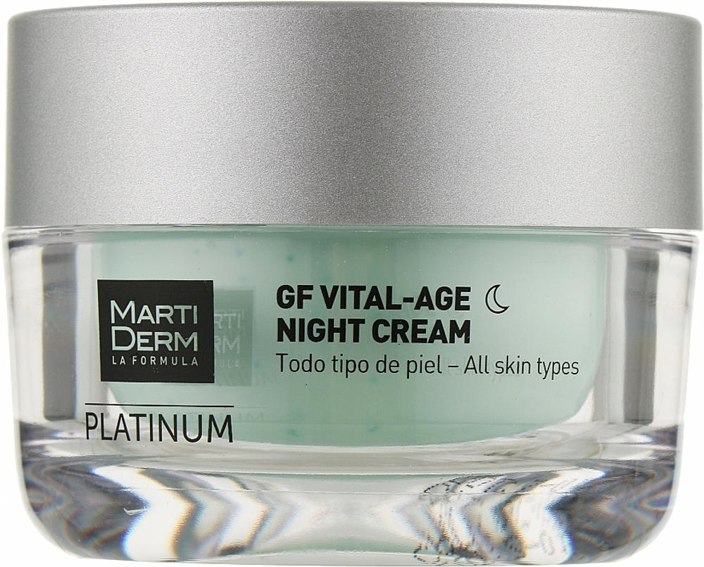 Martiderm Platinum GF Vital-Age Night Cream - Крем ночной Мартидерм Платинум, 50 мл