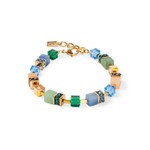 Браслет Coeur de Lion Green-Blue-Peach 3039/30-0551
