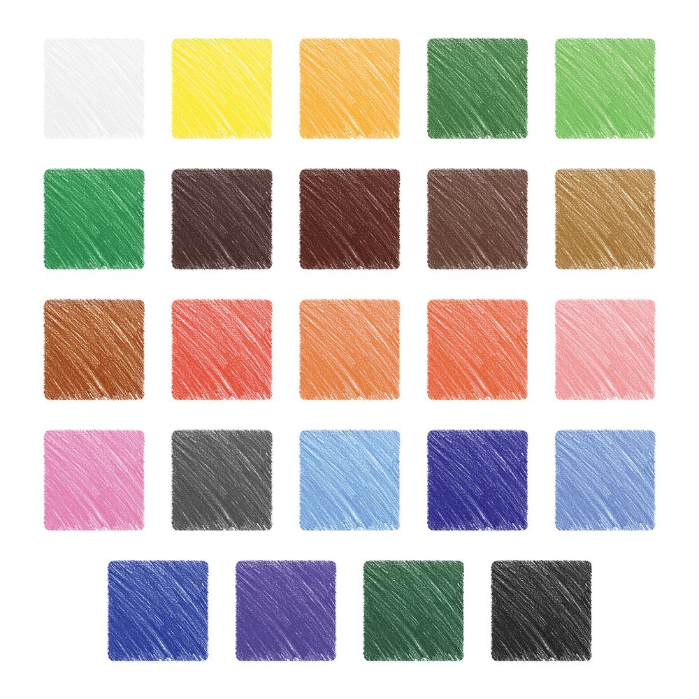 Карандаши цветные пластиковые Berlingo "Цирк", 24цв., заточен., картон, европодвес