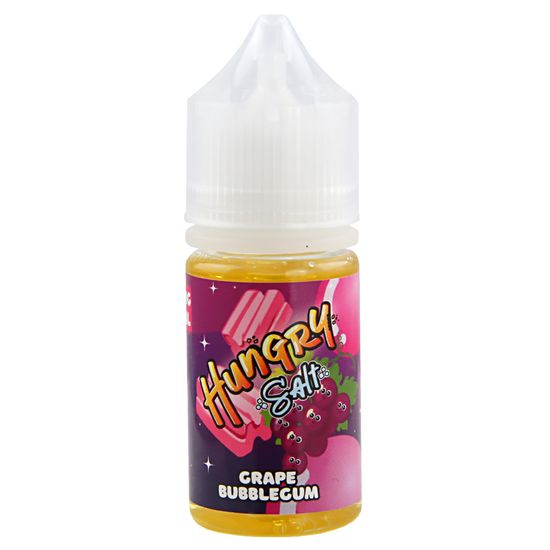 Жидкость Hungry (30 мл, 20 мг STRONG SALT) Grape Bubblegum
