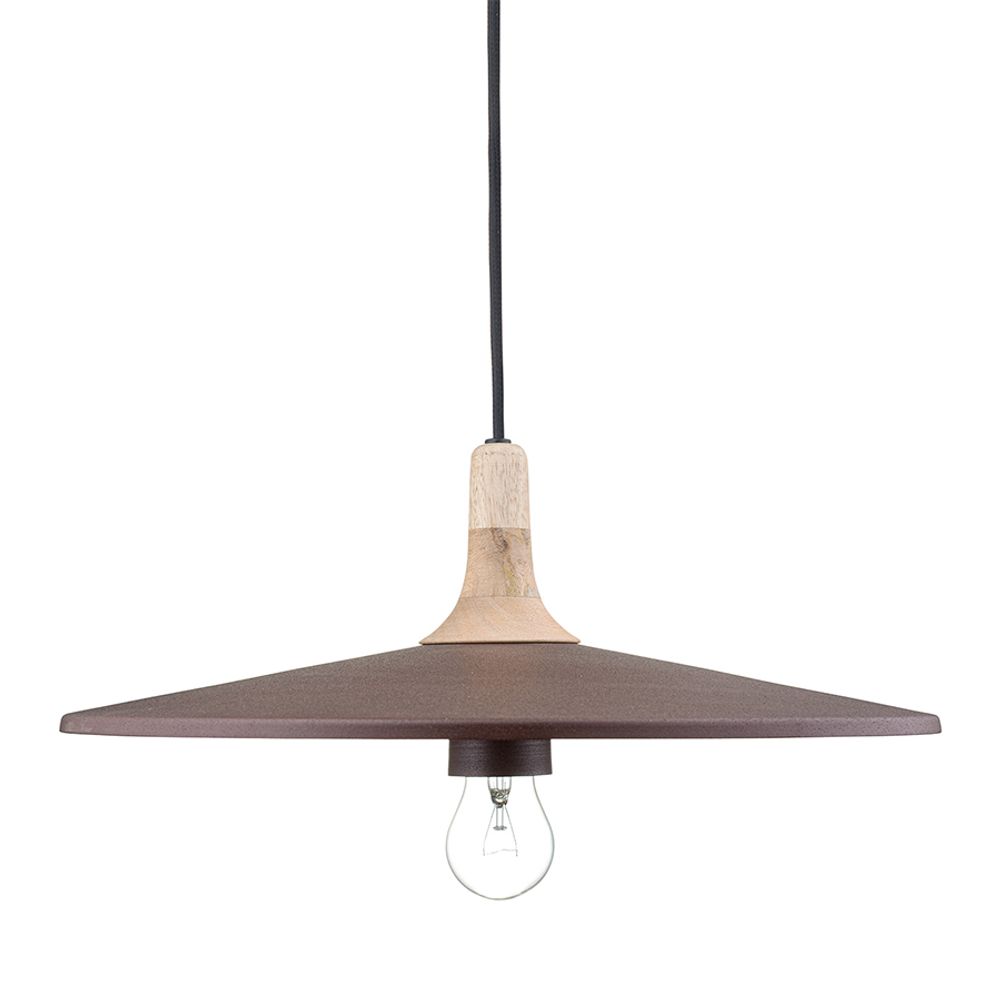 Светильник подвесной Mango Pyor, Ø40х13 см, сиреневый