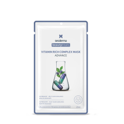 Sesderma BEAUTYTREATS Vitamin Rich Complex Mask - Увлажняющая тканевая маска для сияния кожи с экстрактом черники и ягод асаи