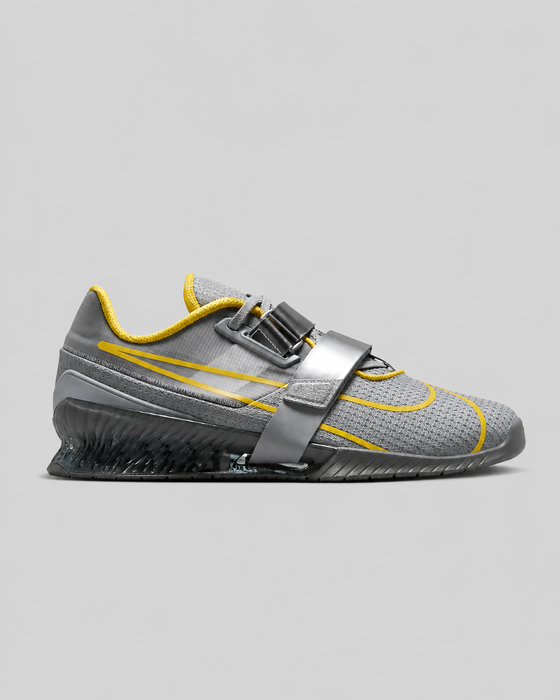 Штангетки Nike Romaleos 4 (Серо-Желтые)