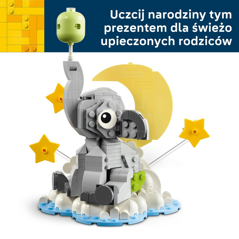 Конструктор LEGO ICONIC 40814 Слонёнок в небе — фото 4