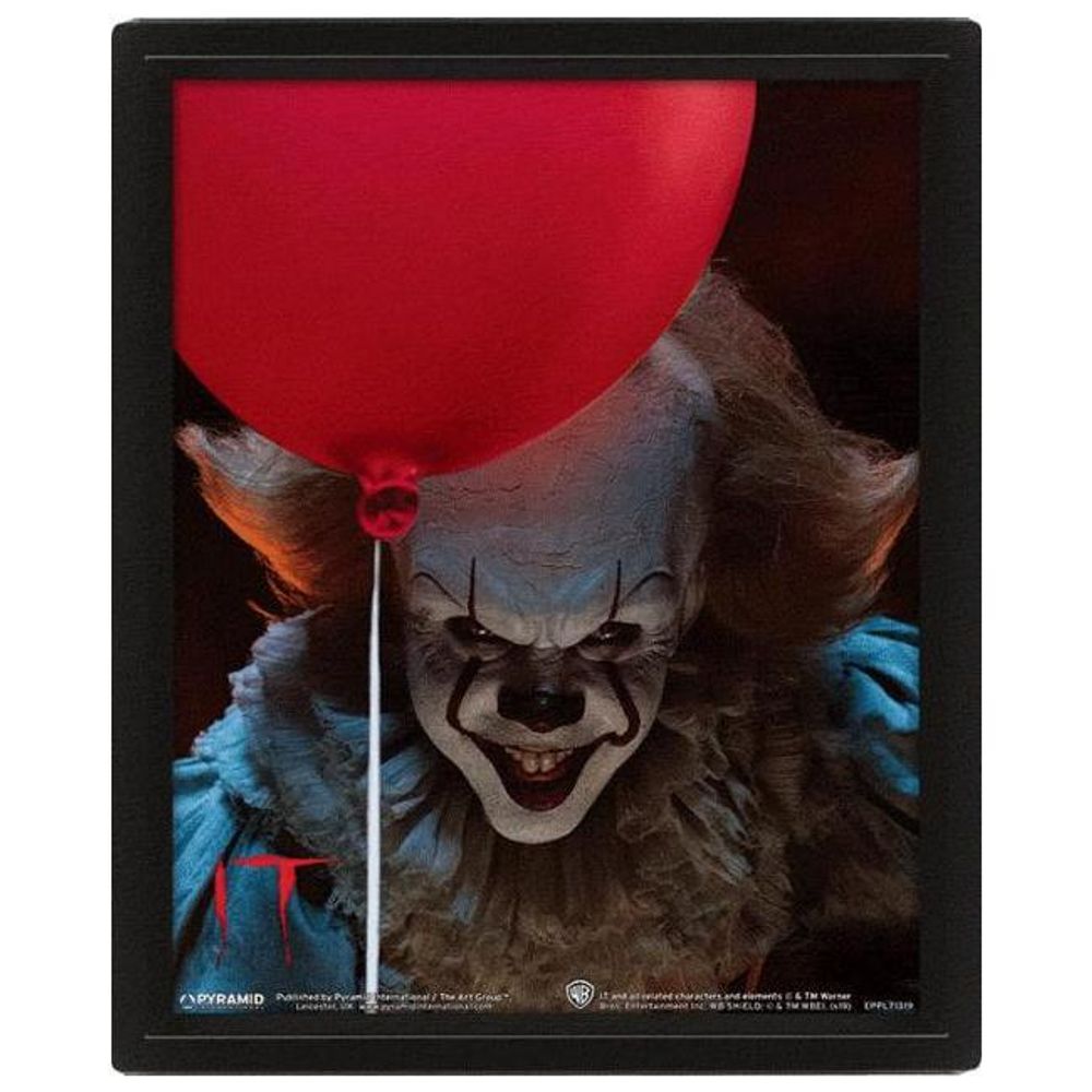 3D постер IT (Pennywise Evil) Flip