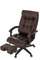 Кресло руководителя Бюрократ CH-824MSG-BF коричневый эко.кожа/ткань крестов. пластик подст.для ног
