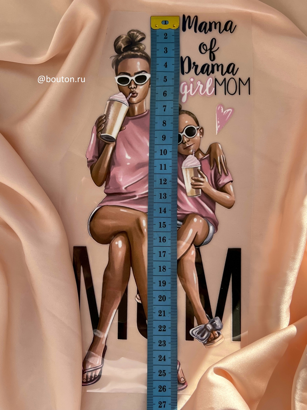 Термонаклейка mama of drama