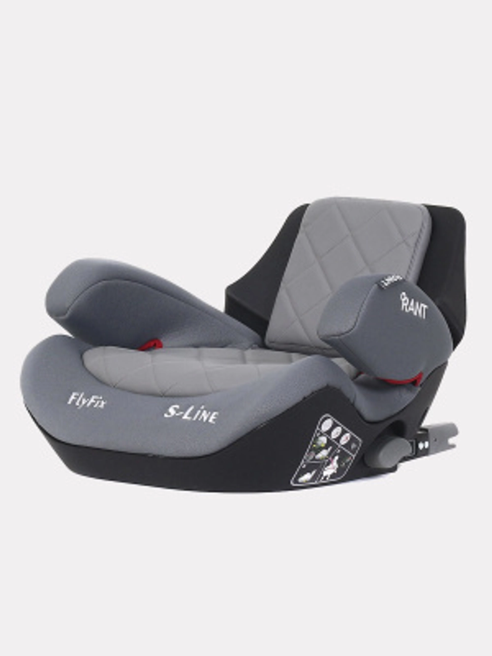 Автокресло BH316i "Flyfix" гр.2-3 (15-36 кг) grey