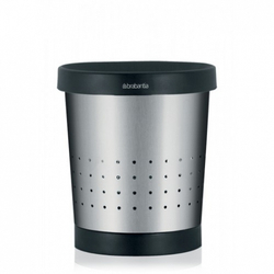 Корзина для бумаг 5л Brabantia Стальной матовый