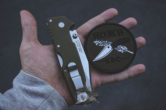 Складной нож Cold Steel 62L SR1 c клинком из стали CPM-S35VN, рукоять G10