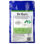 Dr. Teal's, раствор для замачивания с чистой английской солью, эвкалипт и мята, 1,36 кг (3 фунта)