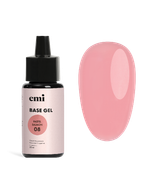E.MiLac Fiber Base Gel Pastel Salmon №8, 30 мл