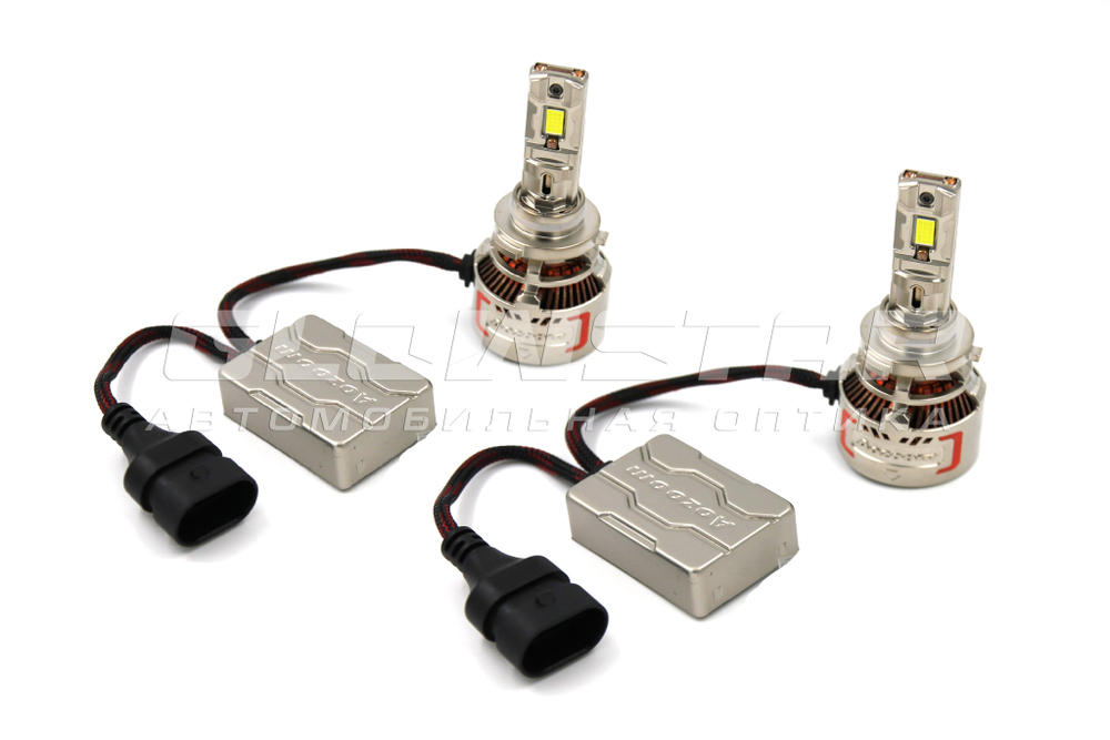Aozoom P13/HB3-HB4 (9005/9006/9012) с вентилятором 12V 100W 11000Lm (комплект, 2шт)