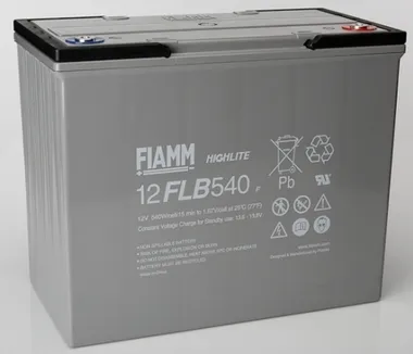 Аккумуляторы FIAMM 12 FLB 540 P - фото 1