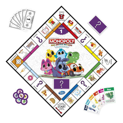 Hasbro - Игра Моя первая монополия, польская версия F4436