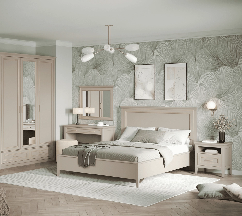 Кровать Classic серый глиняный LOZ160x200