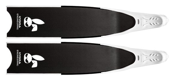 Карбоновые лопасти Hydra CarboTwill Белая отбортовка 30°