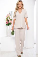 Костюм брючный "Дина" (экрю) К5355 LT Collection