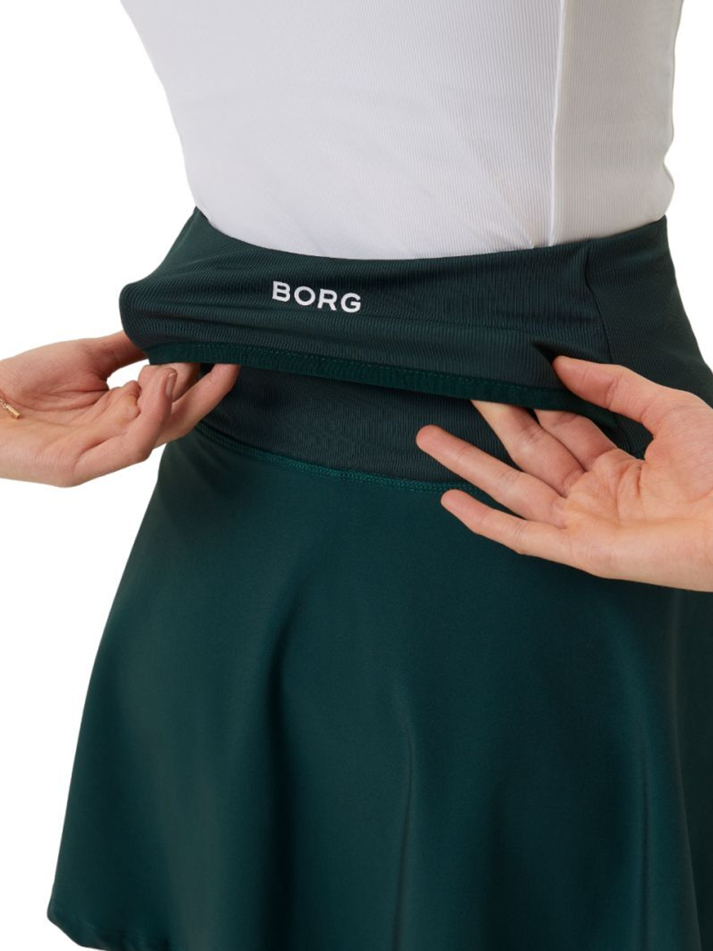 Теннисная юбка Björn Borg Ace Skirt Pocket - sycamore
