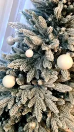 Заснеженная елка «Веста» (Литая хвоя) 3 м