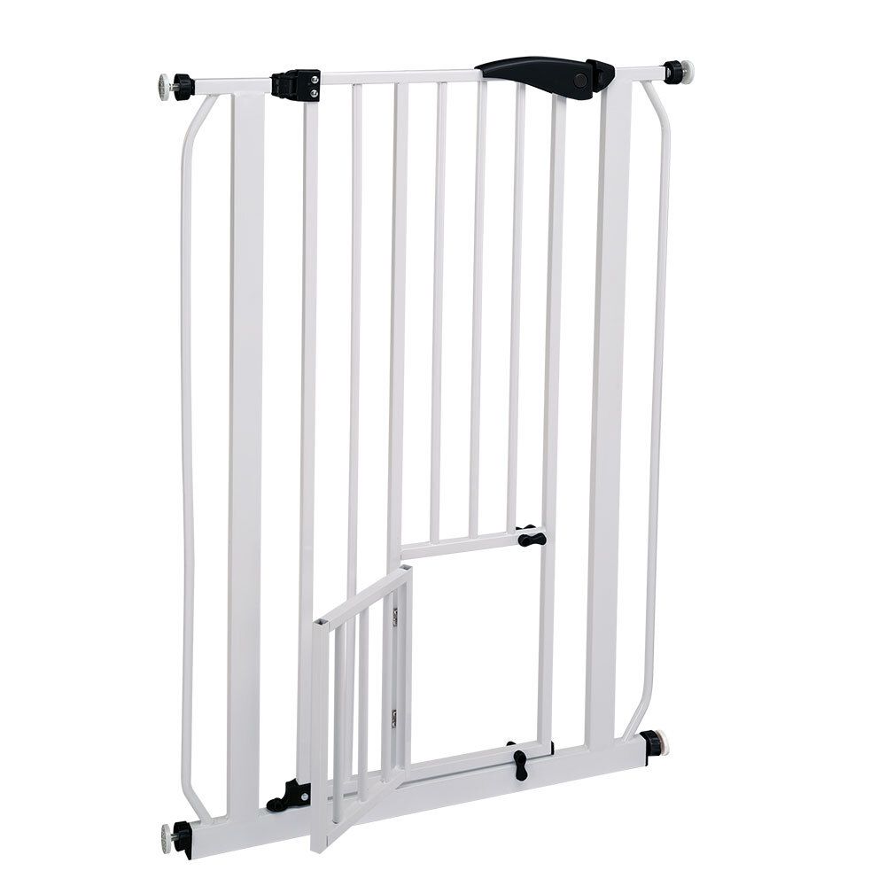 Ferplast Межкомнатная перегородка PET GATE с дополнительной дверцей/73х0х105