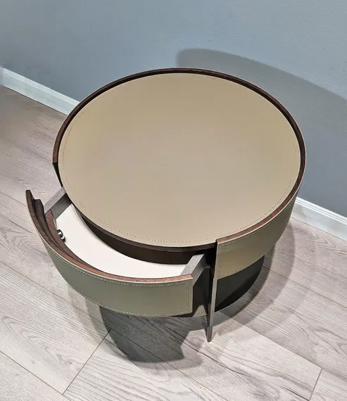 Прикроватная тумбочка-столик 4536 с ящиком и полкой