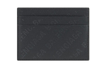 Balenciaga Cow Leather Card Holder Card Holder Men"s Black