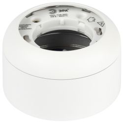 Светильник настенно-потолочный спот ЭРА OL56 WH под лампу GX53 белый IP20