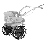 Грунтозацепы 425/200 мм, посадка круг 30 мм, комплект 2 шт Denzel