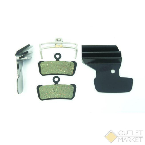 Тормозные колодки CLARKS VX859C-FIN с РАДИАТОРОМ дисковые полимерные AVID XO ELIXIR 7 TRAIL ELIXIR 9 TRAIL SRAM GUIDE