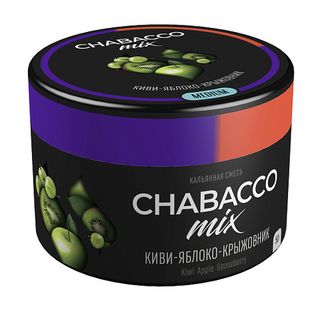 Купить Бестабачная смесь Chabacco Mix Medium - Kiwi Apple Gooseberry 50 г