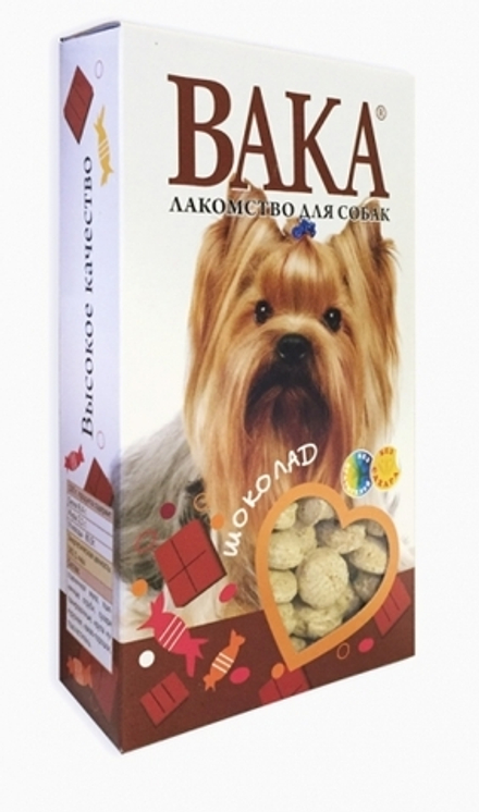 ВАКА лакомство для собак "Шоколад" 100 г