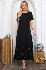 Платье Танита (черное/кружево) П14609-16М LT Collection