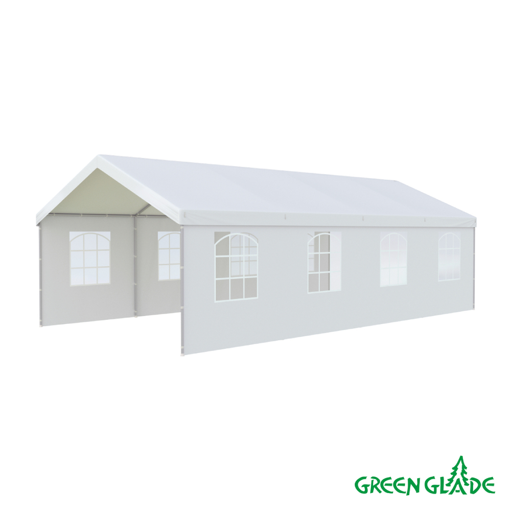 Тент-шатер Green Glade 1093 4х8х3,2м полиэтилен 3 коробки
