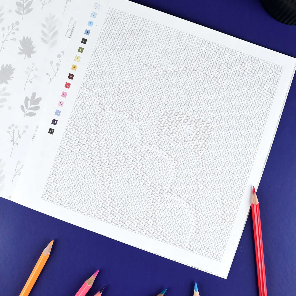 Раскраска. Серия "Картины по номерам 3-в-1" арт. 72307 ПЕЙЗАЖИ /215x215 мм, 16 л., блок - офсет 120 г/м², полноцветная печать/печать в одну краску, обл - мелованный картон 200 г/м², мягкий переплёт (2 скобы),